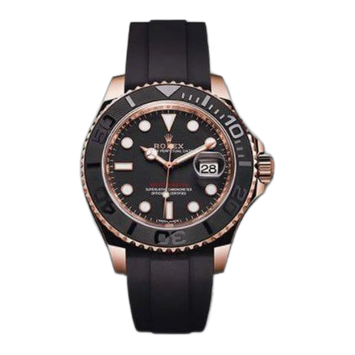 Rolex Professional Yacht Master 18Kt Rose Gold 40Mm Men's Watch