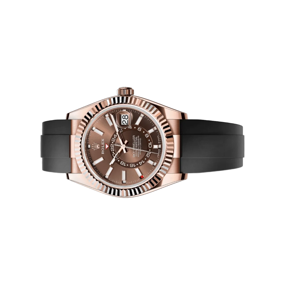 Rolex Sky-Dweller 336235-0002 Oysterflex Chocolate Dial 42mm Men’s Watch – additional product photo 2