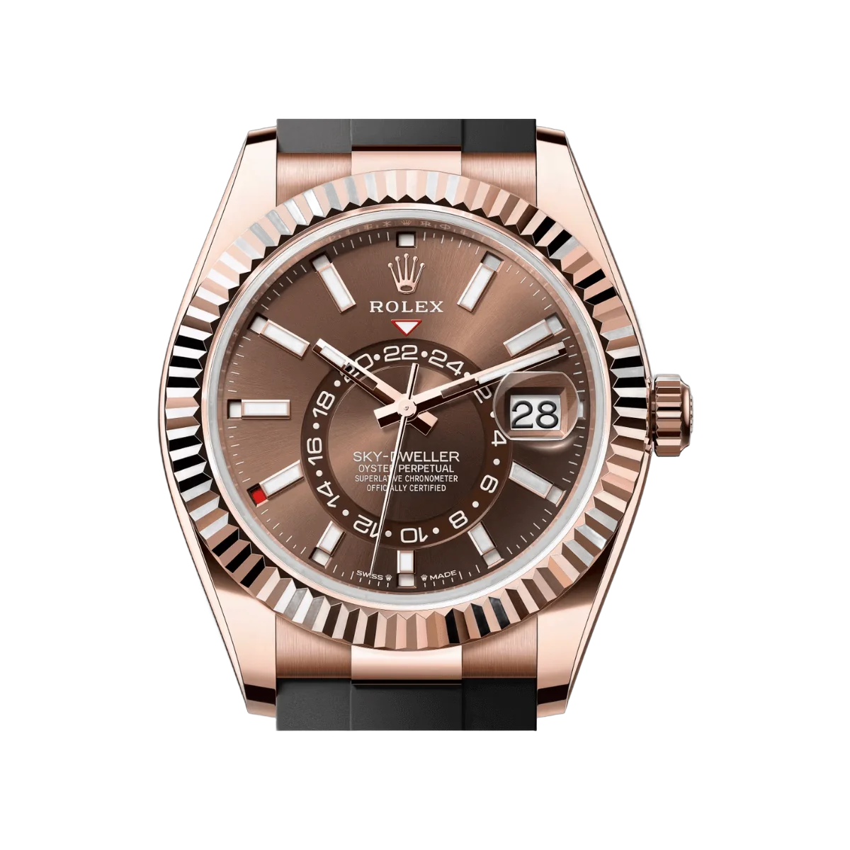 Rolex Sky-Dweller 336235-0002 Oysterflex Chocolate Dial 42mm Men’s Watch – additional product photo 3