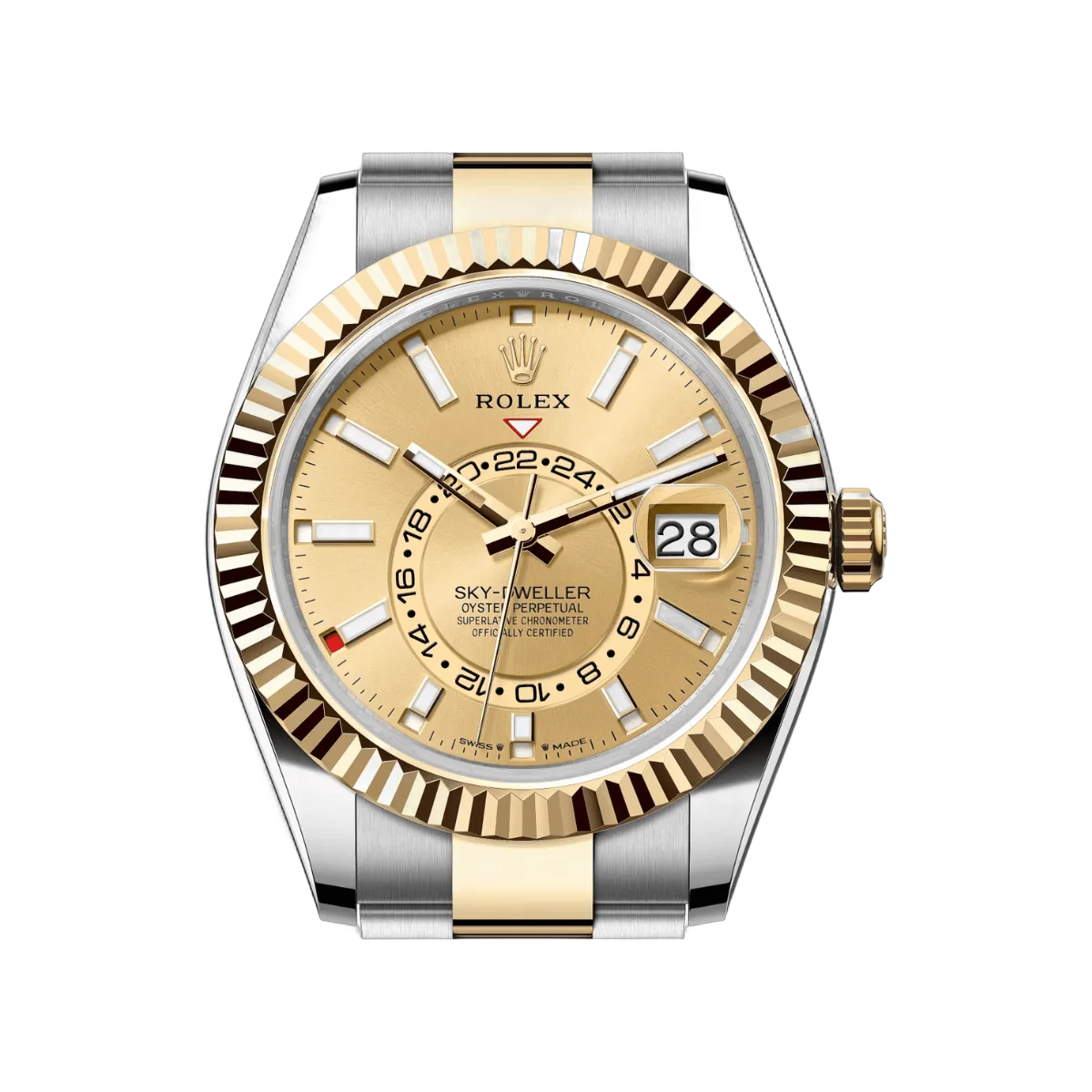 Rolex Sky Dweller 336933-0001 Oystersteel And Yellow Gold Champagne Dial 42mm Men’s Watch – additional product photo 3