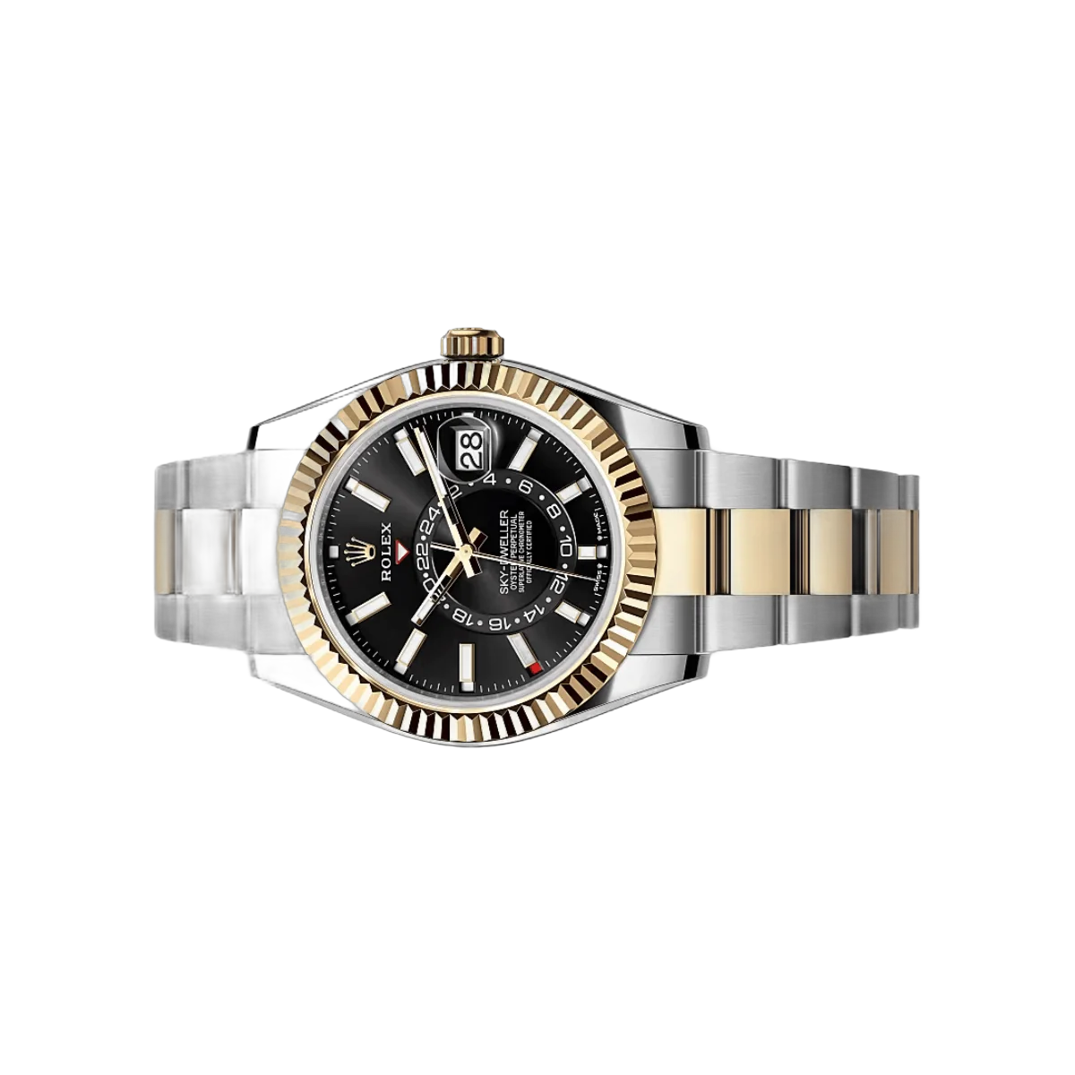 Rolex Sky Dweller 336933-0003 Oystersteel Yellow Gold Bright Black Dial 42mm Men’s Watch – additional product photo 2