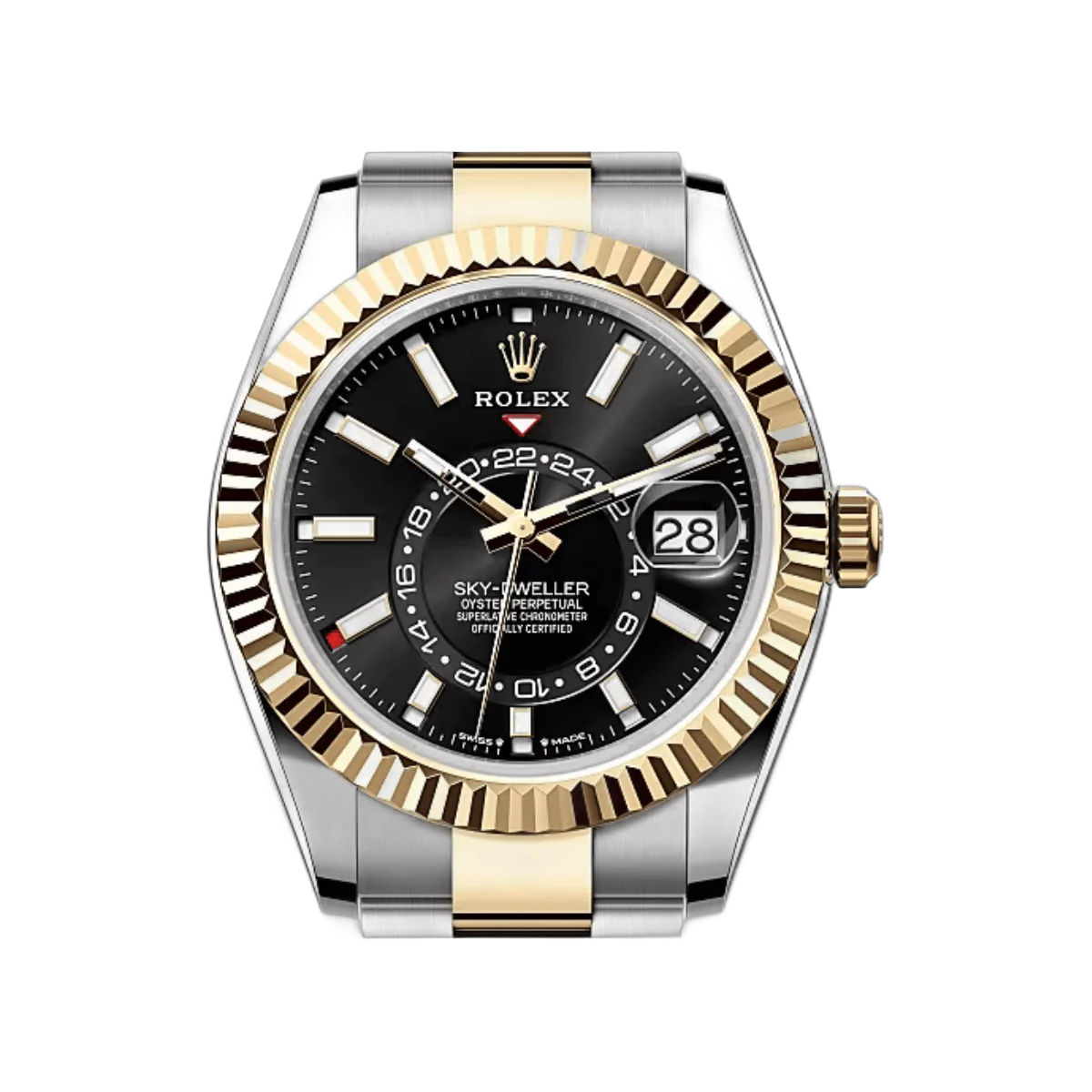 Rolex Sky Dweller 336933-0003 Oystersteel Yellow Gold Bright Black Dial 42mm Men’s Watch – additional product photo 3