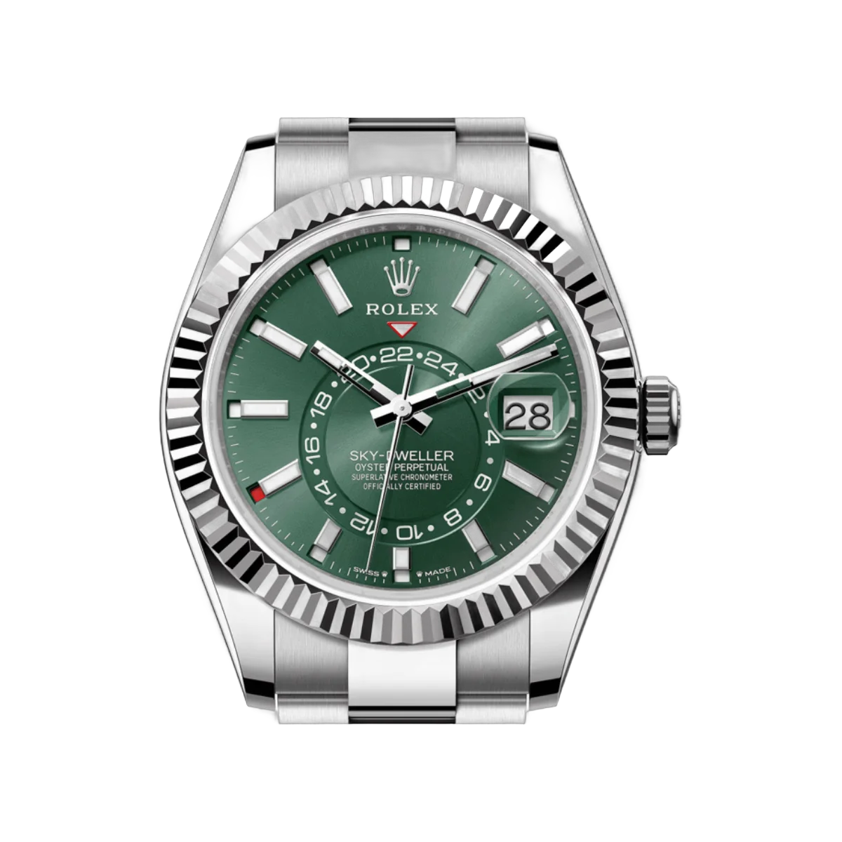 Rolex Sky Dweller 336934-0001 White Gold Mint Green Dial 42mm Men’s Watch – additional product photo 3