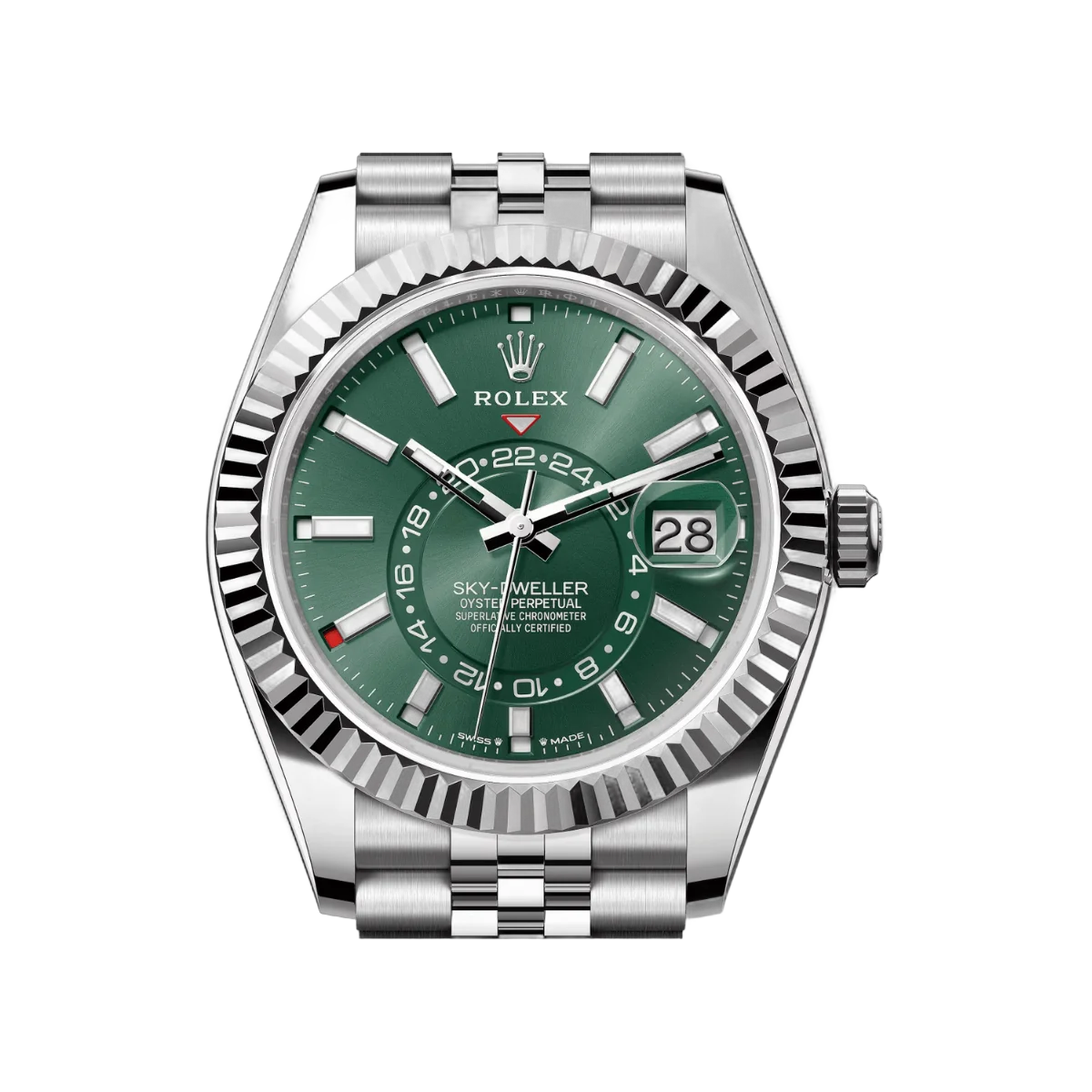 Rolex Sky Dweller 336934-0002 White Gold Mint Green Dial 42mm Mens Watch – additional product photo 3