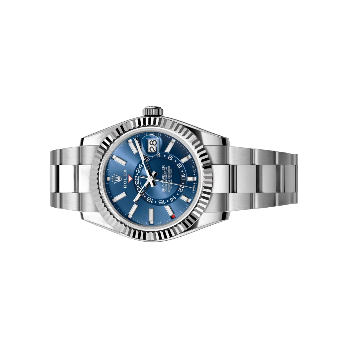 Rolex Sky Dweller 336934-0005 White Gold Bright Blue Dial 42mm Mens Watch – additional product photo 2