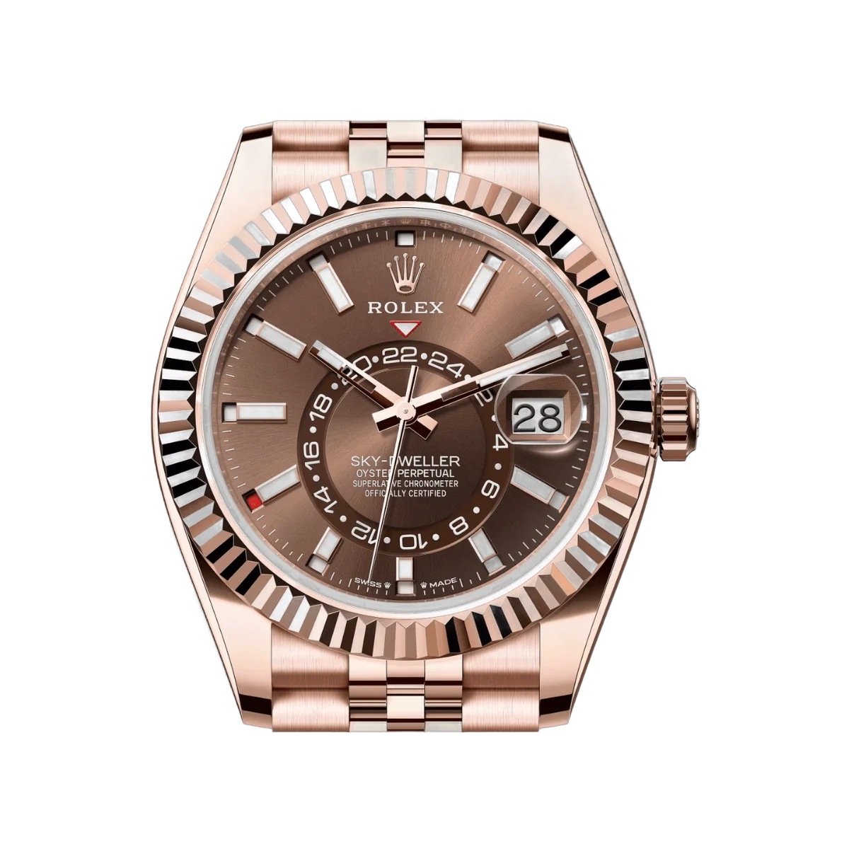 Rolex Sky Dweller 336935-0006 Everose Gold Chocolate Dial 42mm Men’s Watch – additional product photo 3