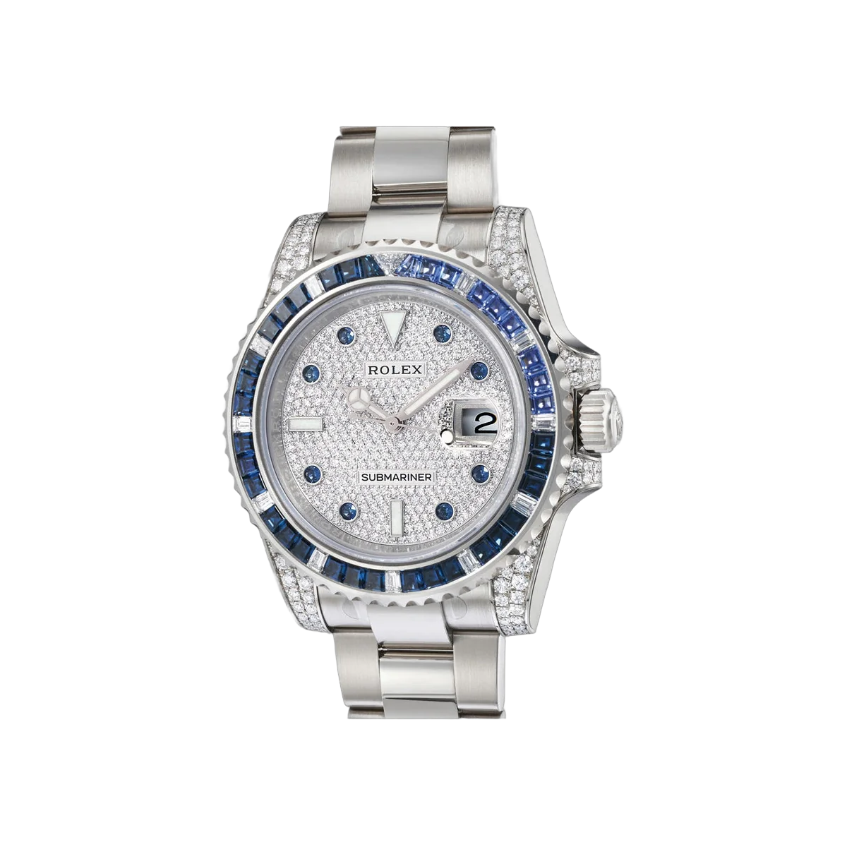 Rolex Submariner Date 116659SABR White Gold 40mm Diamond Pave Dial Men's Watch – additional product photo 2