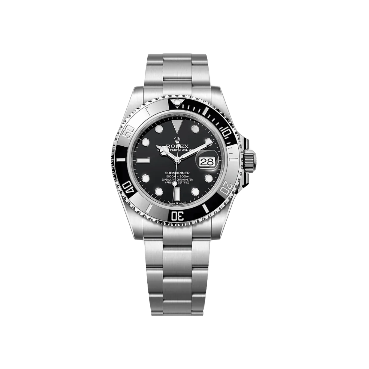 Rolex Submariner Date 126610LN-0001 Oyster Perpetual Black Dial 41mm Black Dial Mens Watch