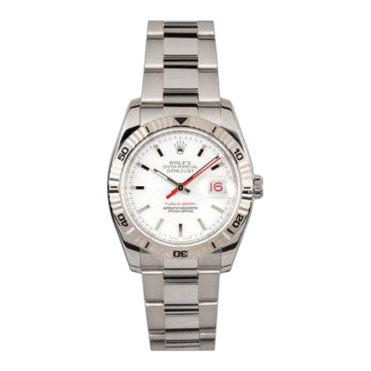 Rolex Thunderbird Datejust Stainless Steel 36Mm Men's Watch