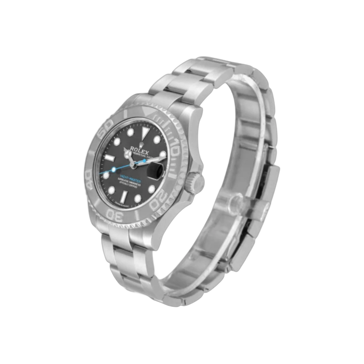 Rolex Yacht Master 126622-0001 Dark Rhodium Platinum Bezel Oystersteel 40mm Gray Dial Men's Watch – additional product photo 2
