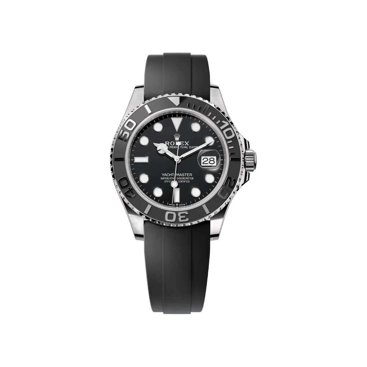Rolex Yacht Master 226659-0002 18Kt White Gold 42mm Black Dial Men's Watch