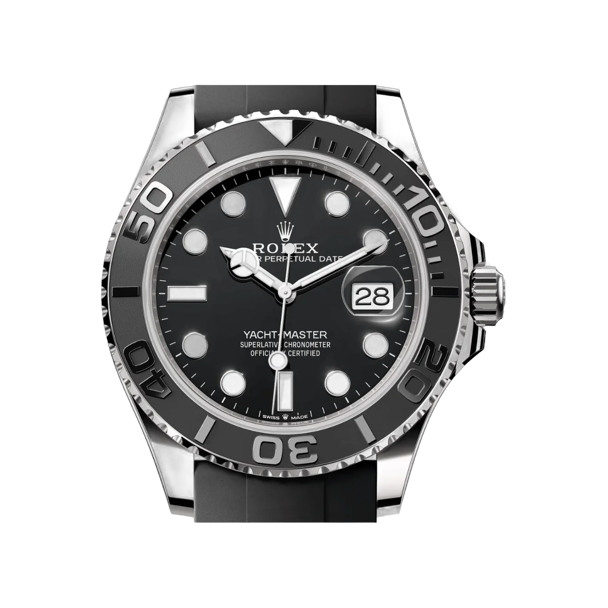 Rolex Yacht Master 226659-0002 18Kt White Gold 42mm Black Dial Men's Watch – additional product photo 3