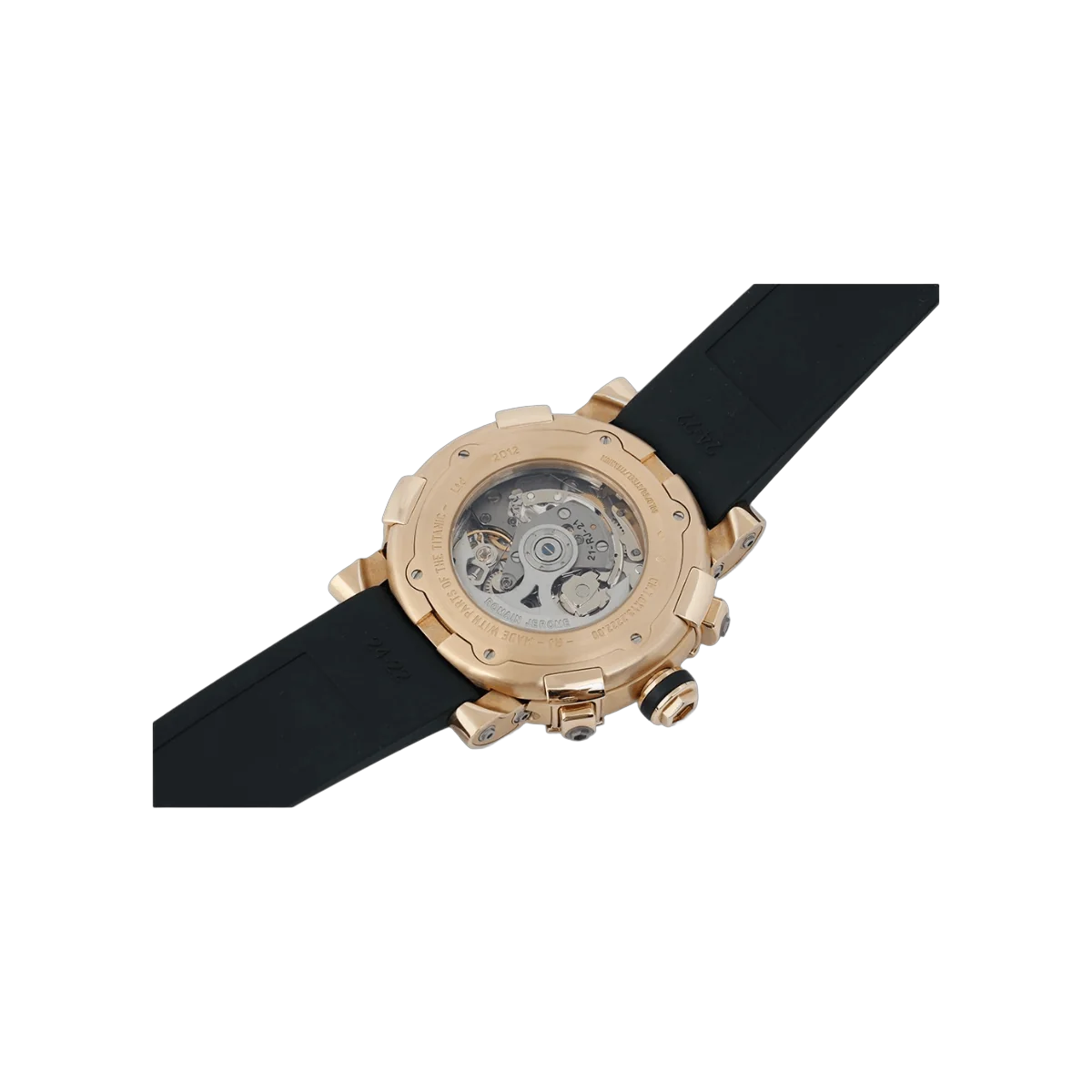 Romain Jerome Titanic DNA CH.T.OXY3.2222.00.BB Chronograph 50mm Black Dial Limited Edition Mens Watch – additional product photo 3