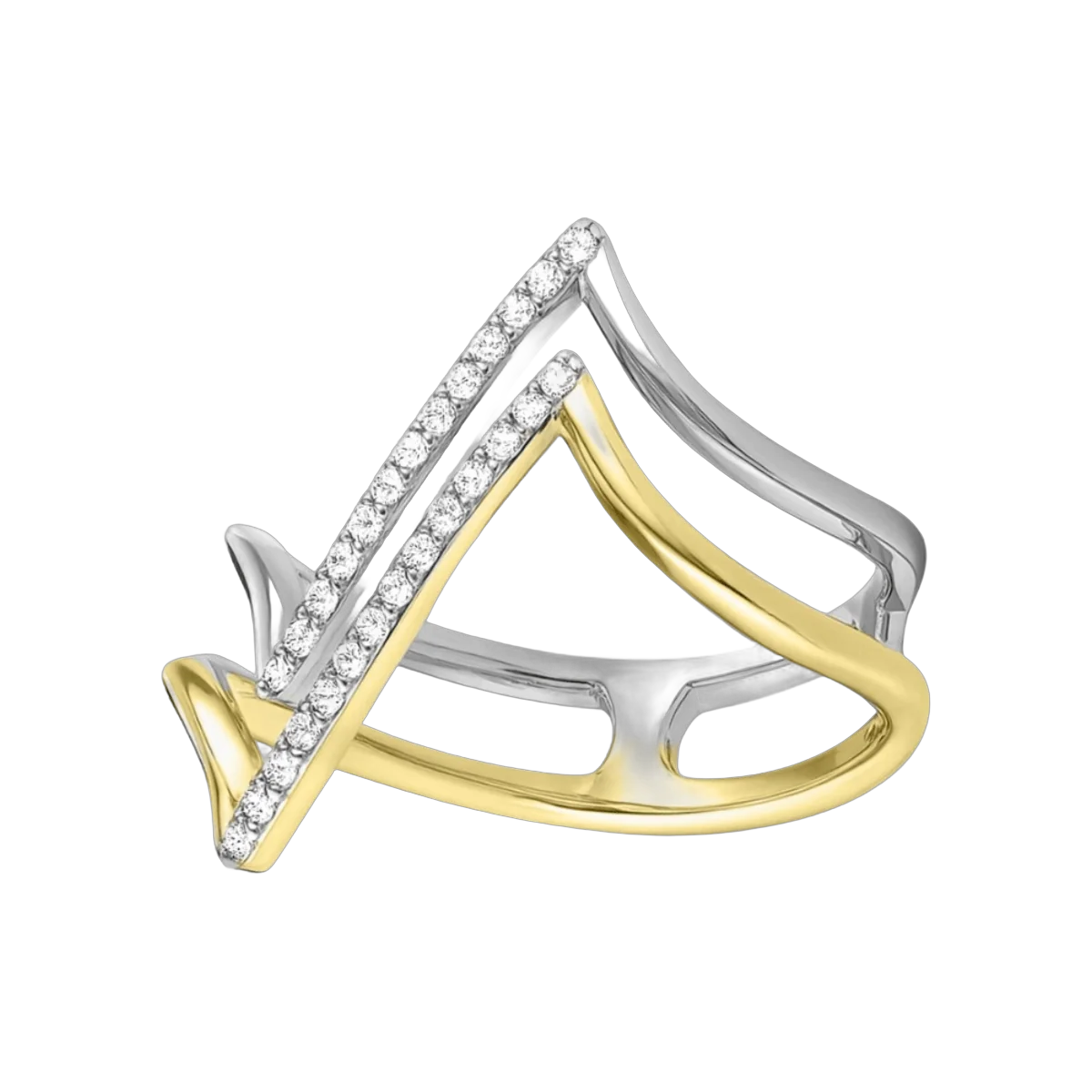 Round Ring-HRD-E-F/VS-SI 0.18 CTS- A07R,Total Wt -5.13gm