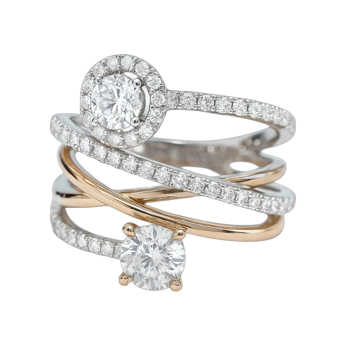 ROUND RING-HRD-E-F/VVS-VS 1.58 CTS- A44R,Total Wt -6.72gm
