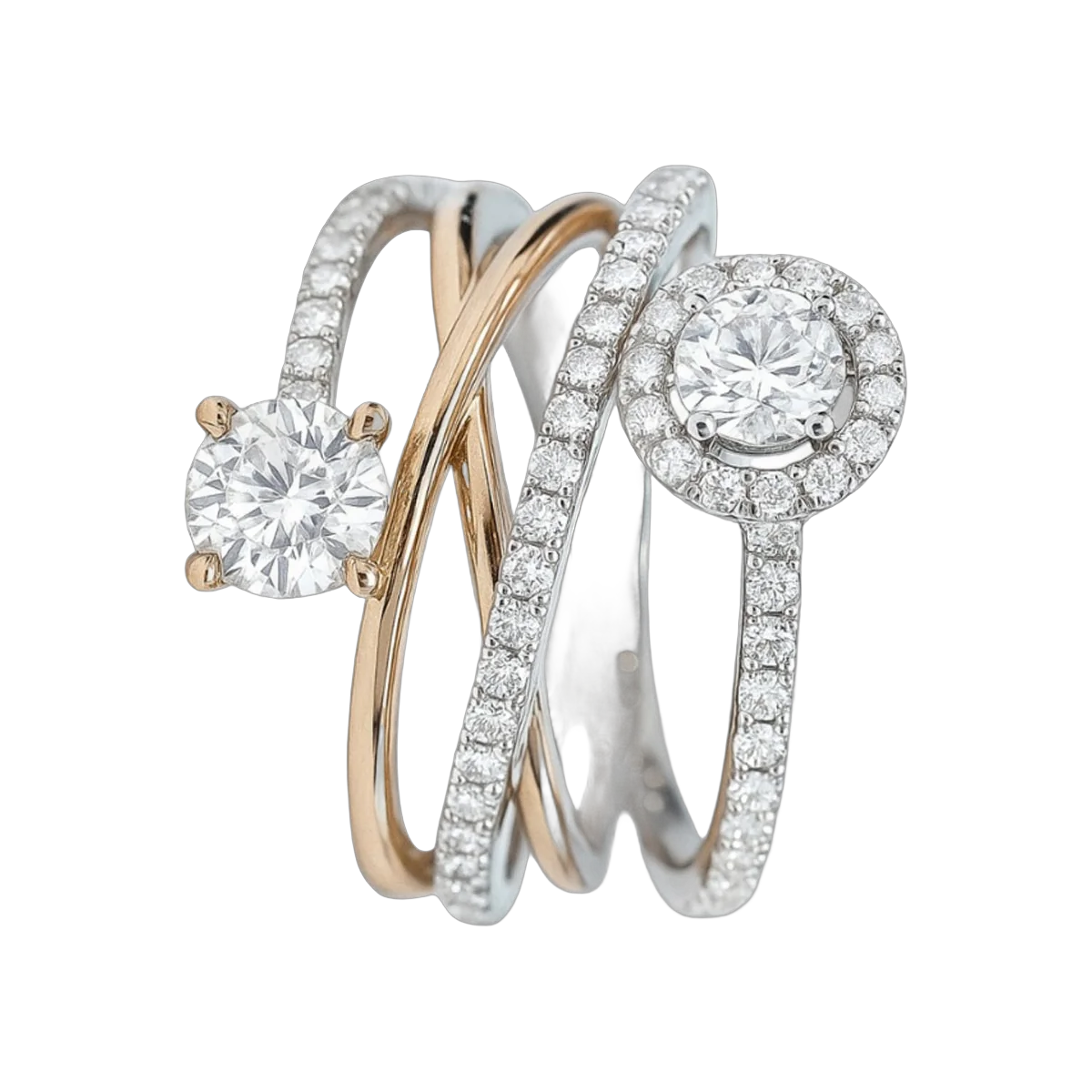 ROUND RING-HRD-E-F/VVS-VS 1.58 CTS- A44R,Total Wt -6.72gm – additional product photo 2
