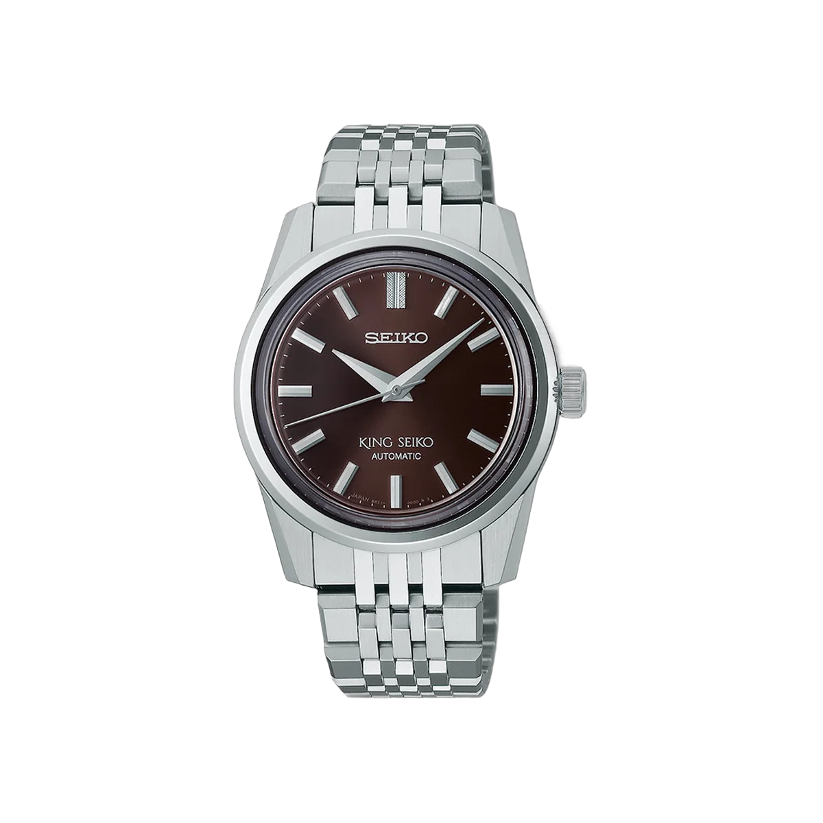 Seiko King Seiko SPB285J1 Stainless Steel 37mm Brown Dial Men’s Watch