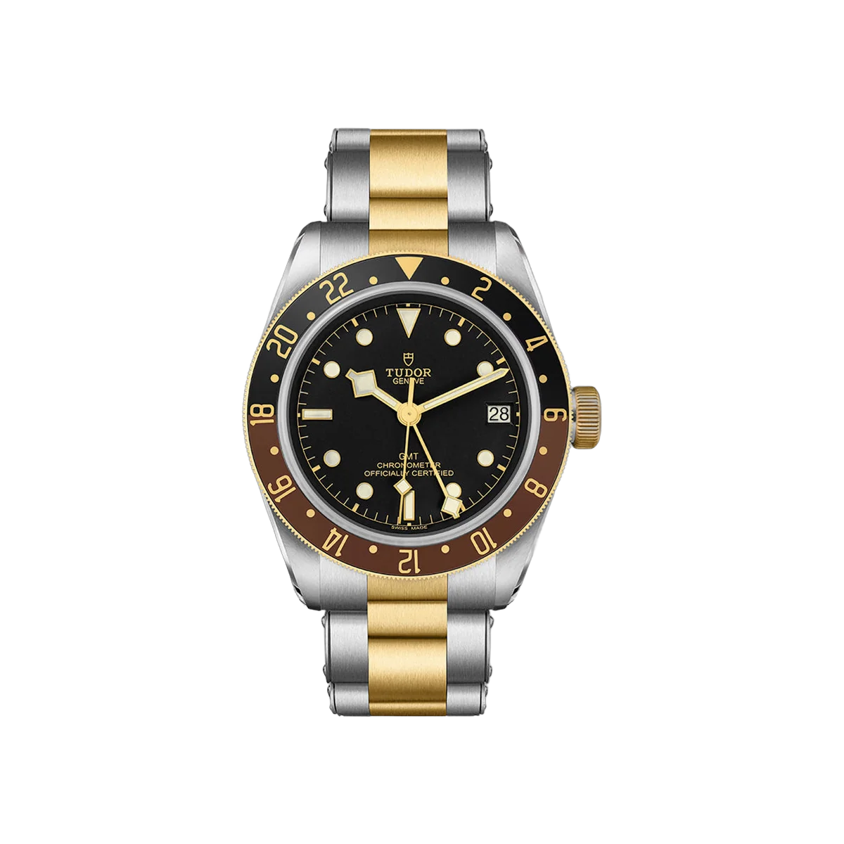 Tudor Black Bay GMT 79833MN-0001 Steel & Gold 41mm Black Dial Men's Watch