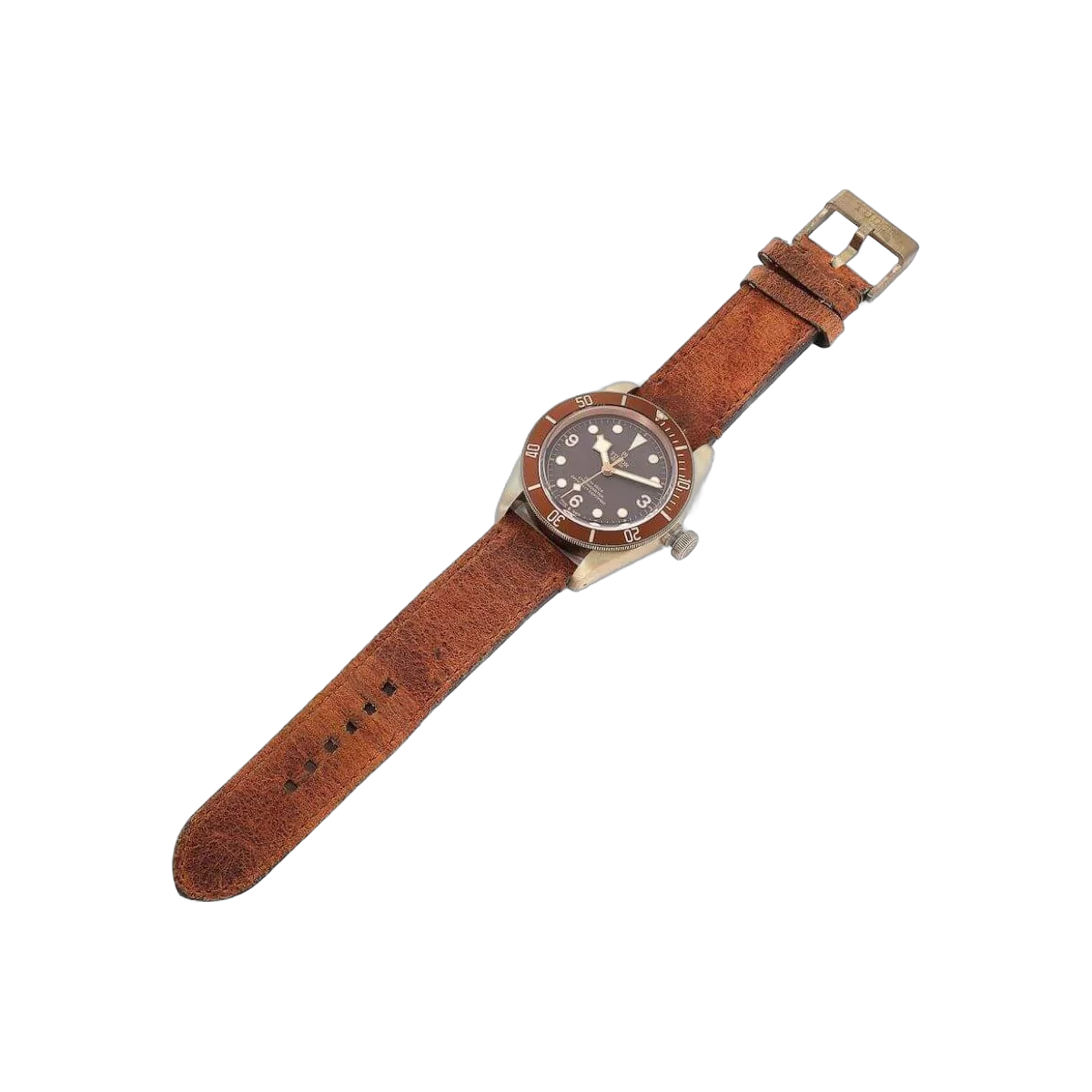 Tudor Heritage 79250BM-0001 Aluminium Bronze Alloy 43mm Brown Dial Men's Watch – additional product photo 7