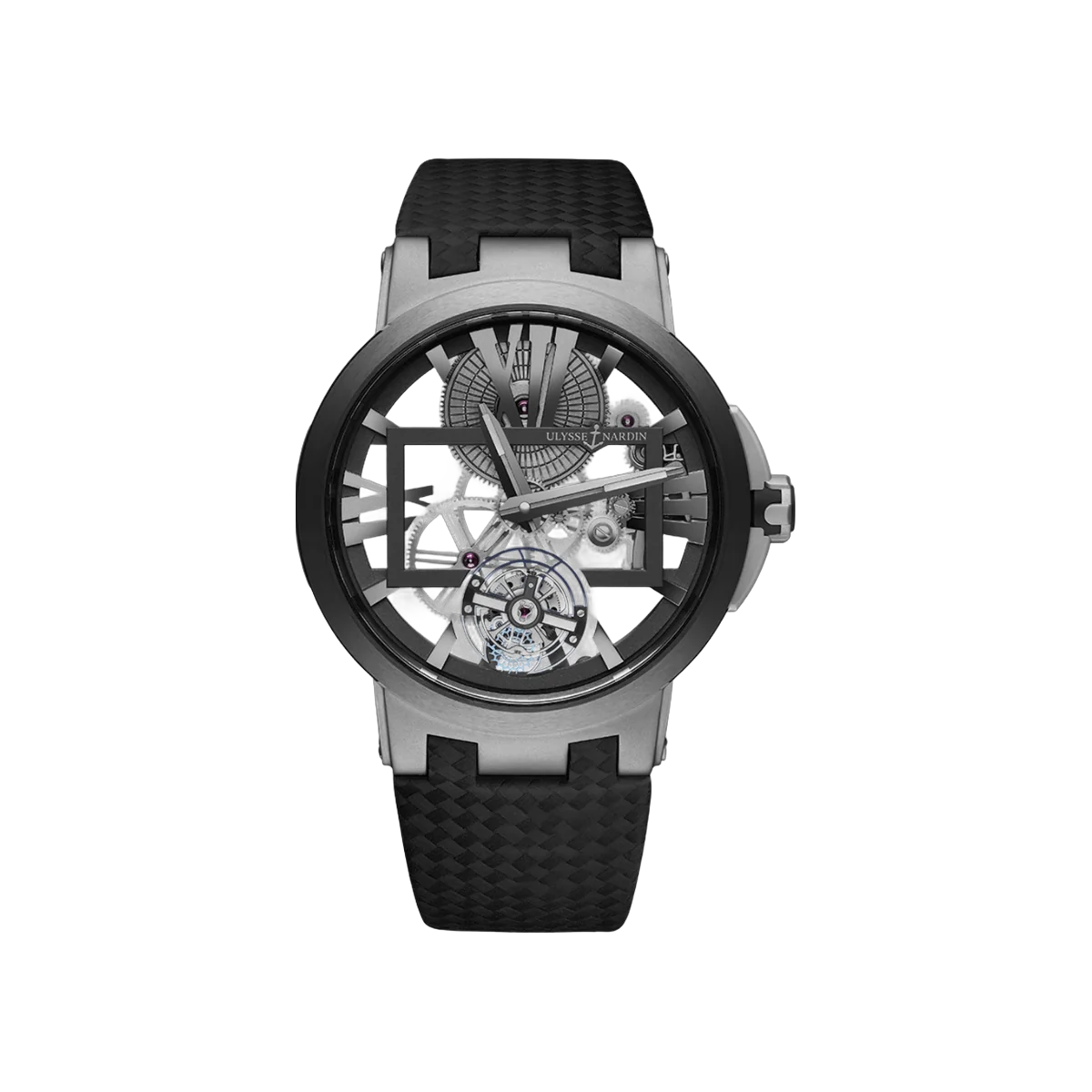 Ulysse Nardin Executive Skeleton 1713-139 Tourbillon 45Mm Men's Watch