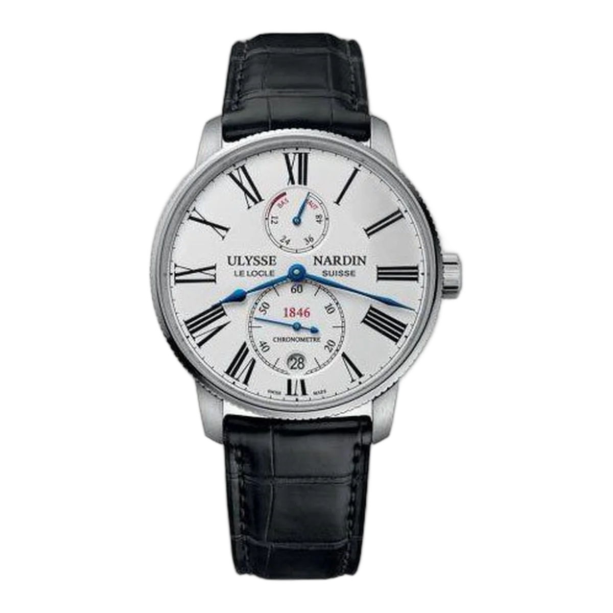 Ulysse Nardin Marine Chronometer Torpilleur 42Mm Stainless Steel Men's Watch