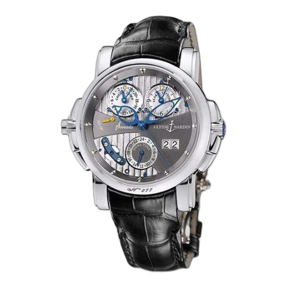 Ulysse Nardin Sonata 18Kt White Gold 42Mm Men's Watch