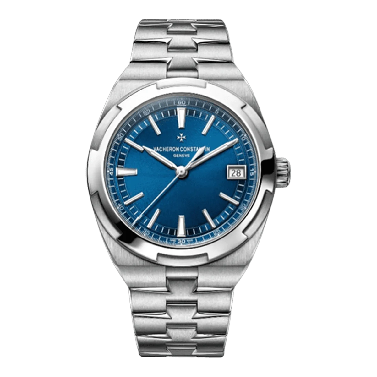 Vacheron Constantin Overseas 4500V/110A-B128 Blue Dial Self-Winding 41Mm Stainless Steel Men's Watch 4500V/110A-B128