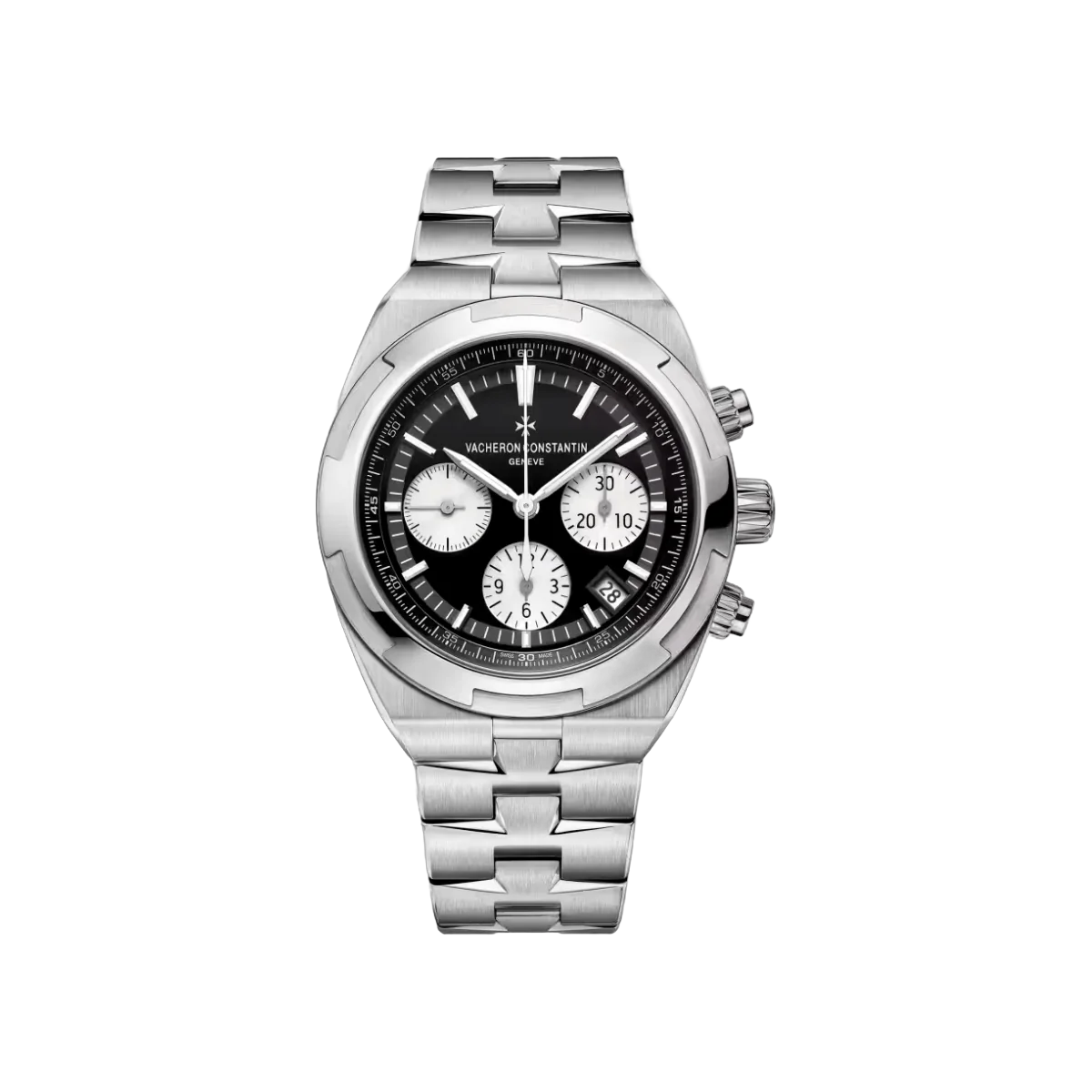 Vacheron Constantin Overseas 5520V/210A-B481 Chronograph 42.5mm Black Dial Mens Watch