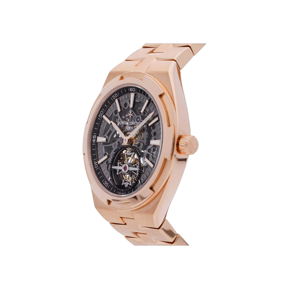 Vacheron Constantin Overseas 6000V/110R-B934 Tourbillon Rose Gold 42.5mm Skeleton Dial Men's Watch – additional product photo 2