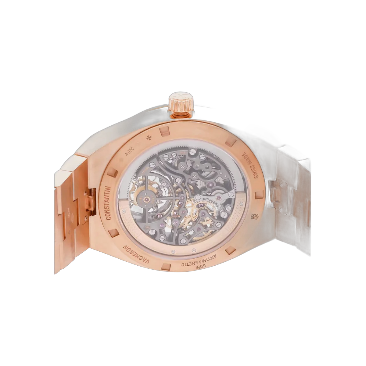 Vacheron Constantin Overseas 6000V/110R-B934 Tourbillon Rose Gold 42.5mm Skeleton Dial Men's Watch – additional product photo 4