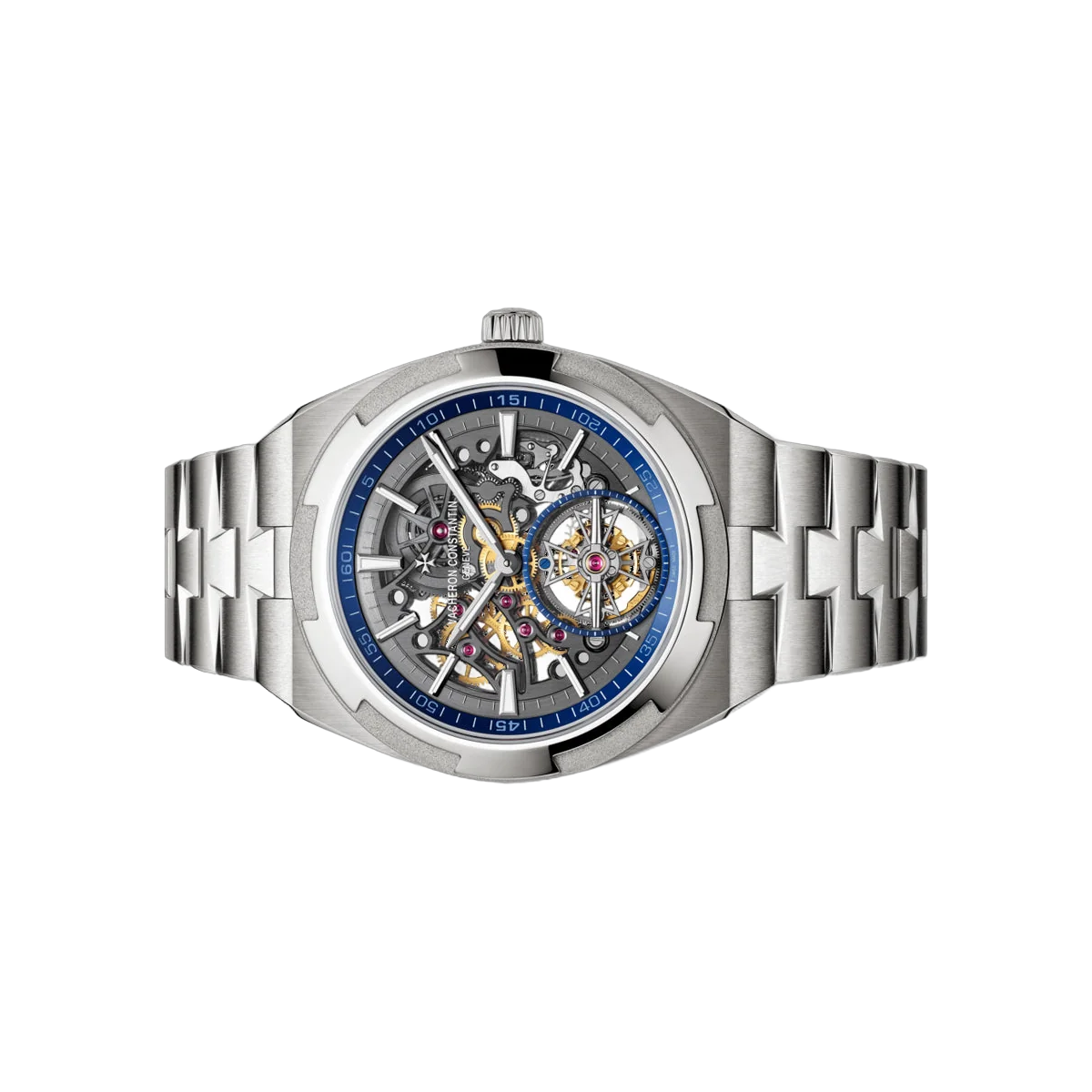 Vacheron Constantin Overseas 6000V/110T-B935 Tourbillon Titanium 42.5mm Skeletonized Dial Men's Watch – additional product photo 2