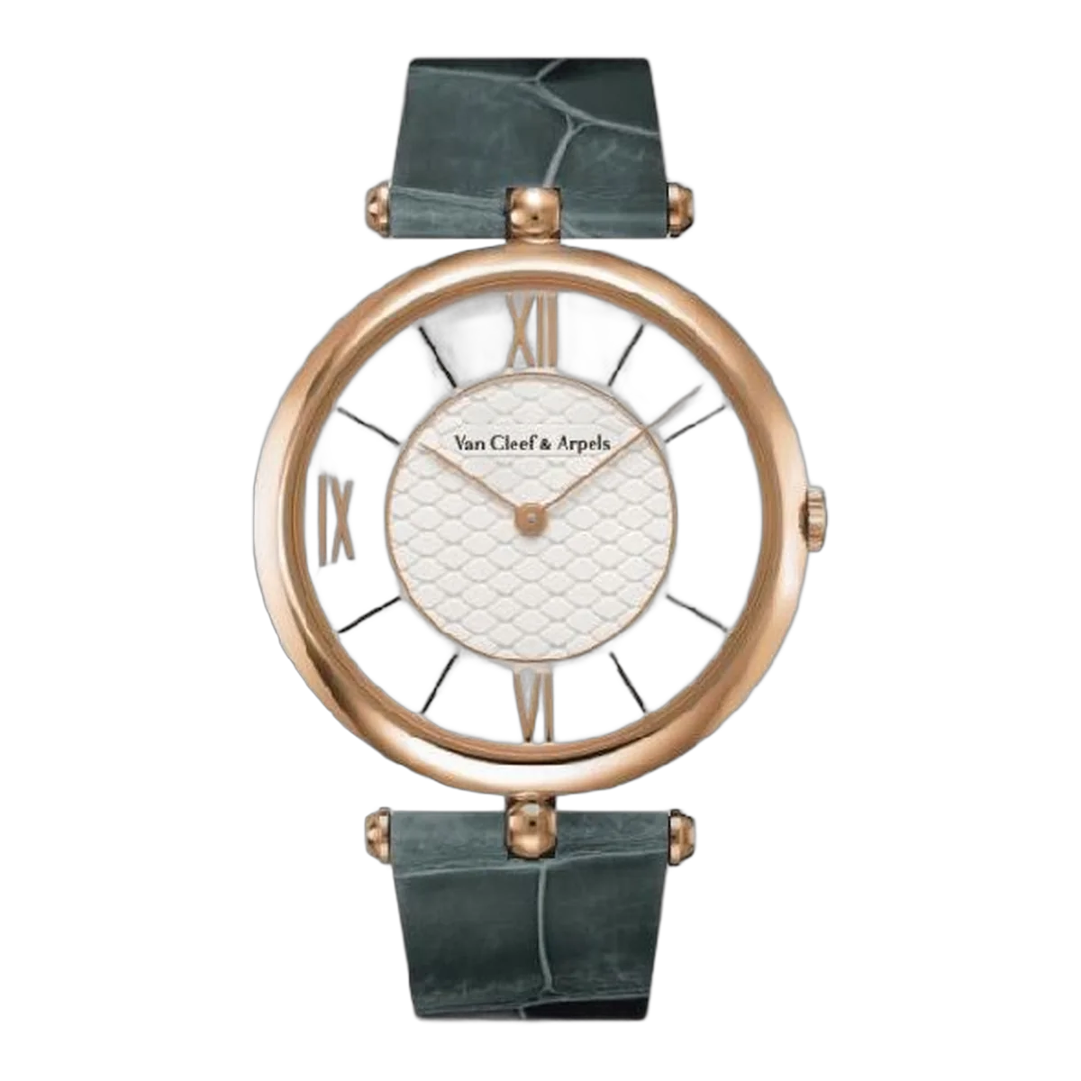 Van Cleef & Arpels Pierre Arpels Rose Gold 38Mm Ladies Watch