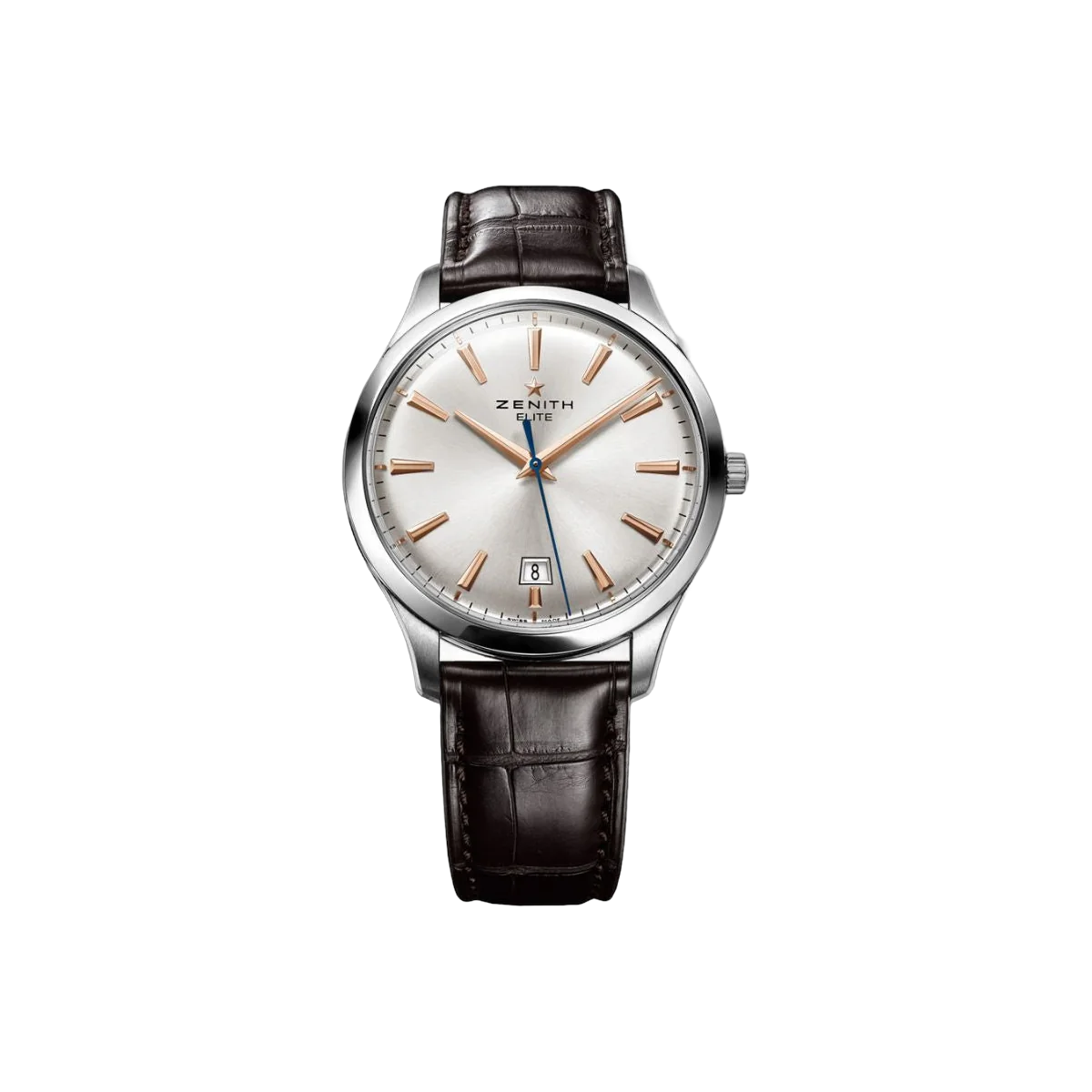 Zenith Captain 03.2020.670/01.C498 Central Second Silver Dial