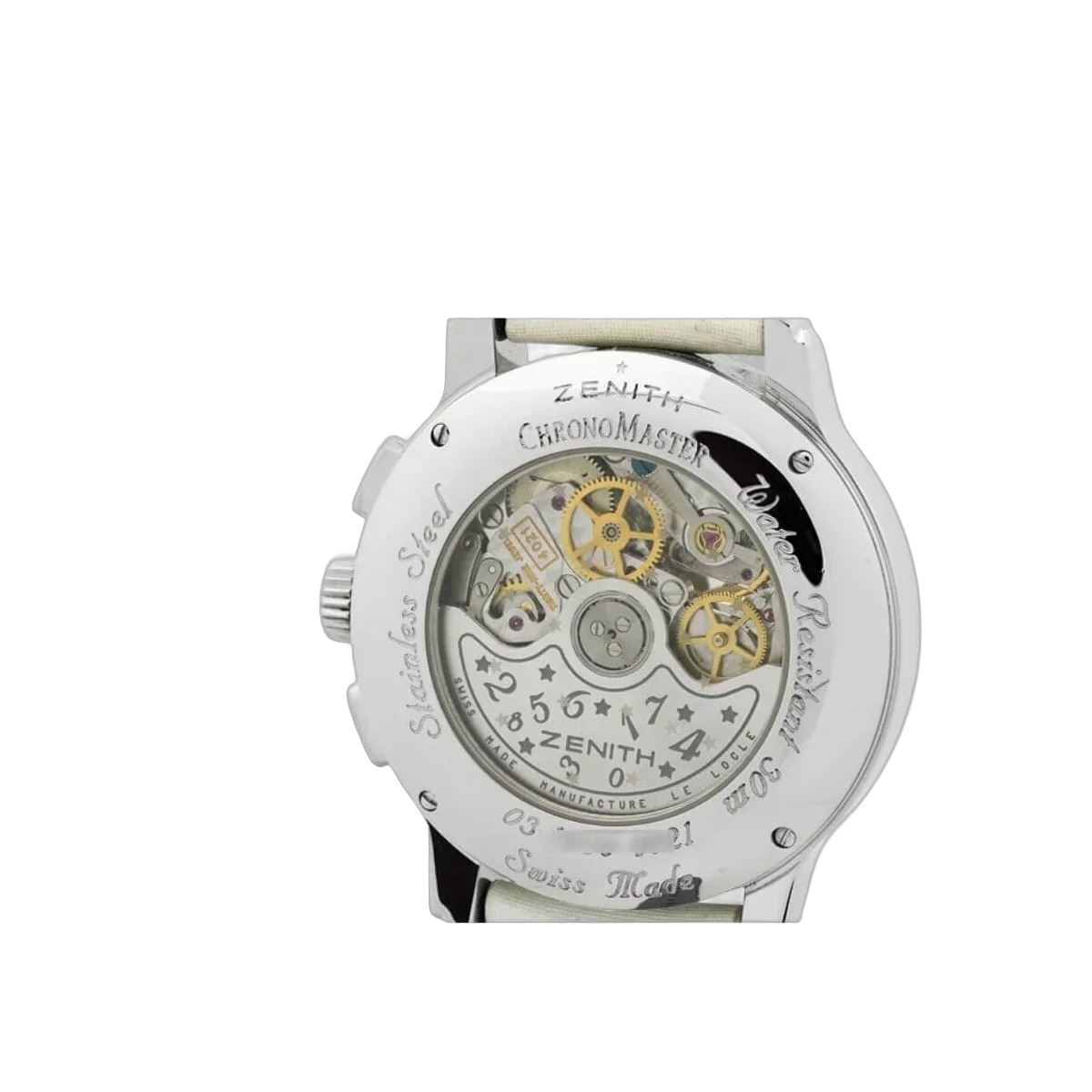 Zenith Star 03.1230.4021/31.C546 El Primero Open Midsize White Dial – additional product photo 2